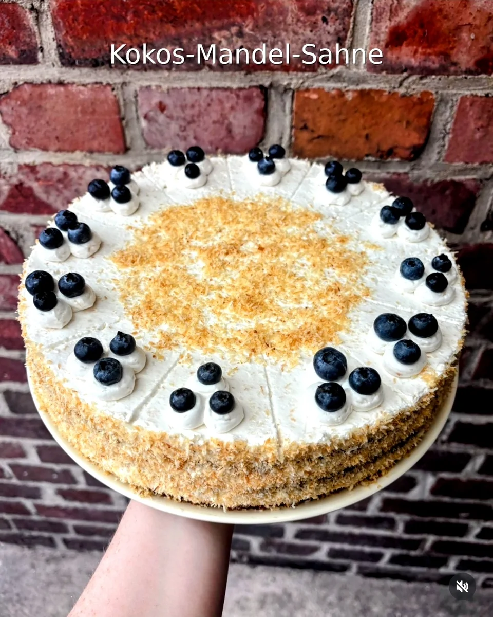 Raffaello-Torte mit Kokos und Mandel