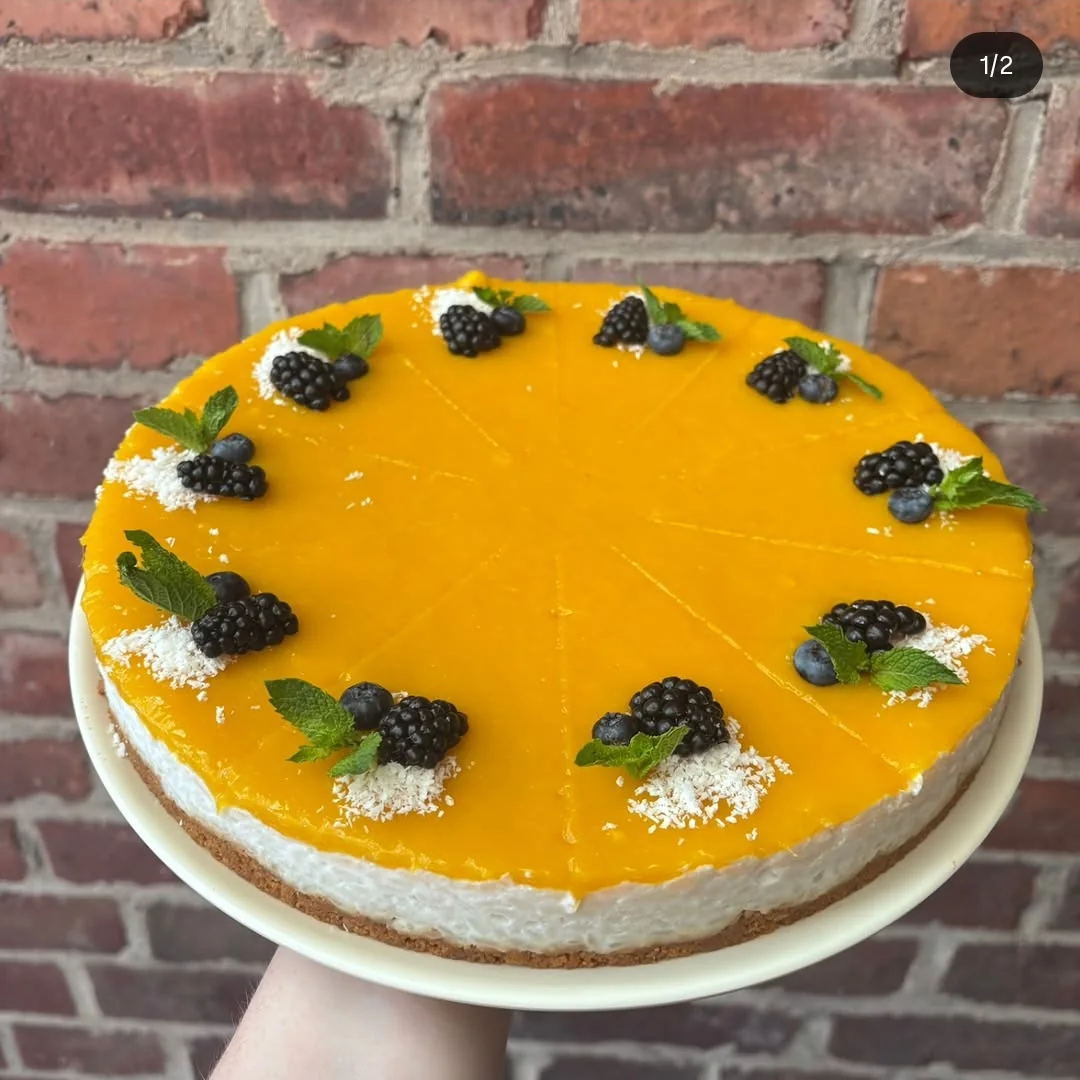 Mango-Milchreis-Torte
