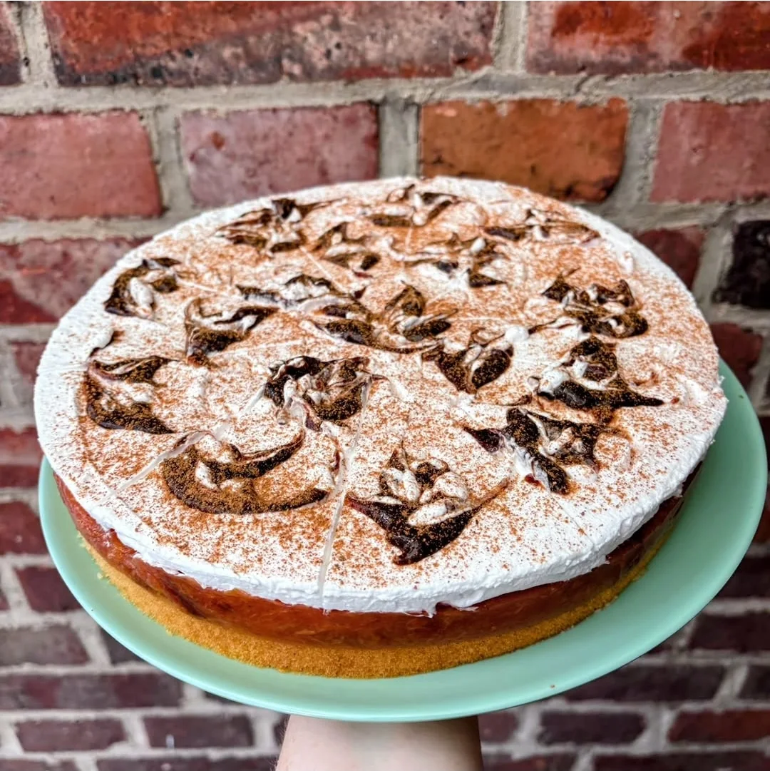 Pflaumen-Zimt-Sahnetorte