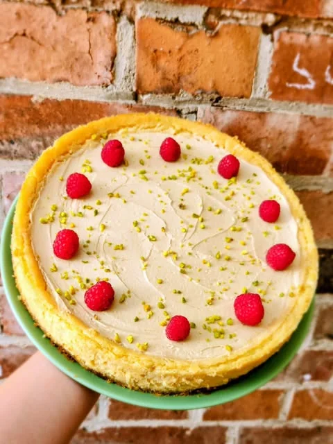 Pistazien-Cheesecake