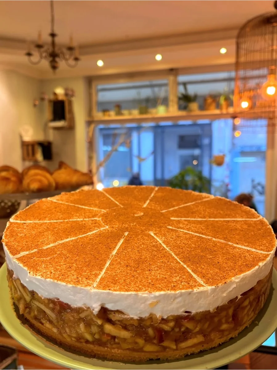 Schwedische Apfelsahne-Torte